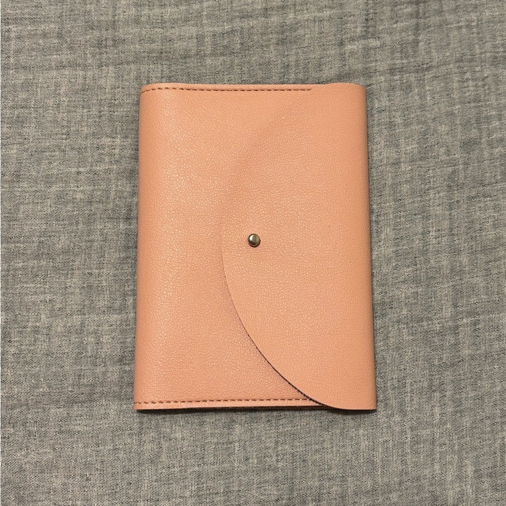 Poketo Small Pink Folio Organizer